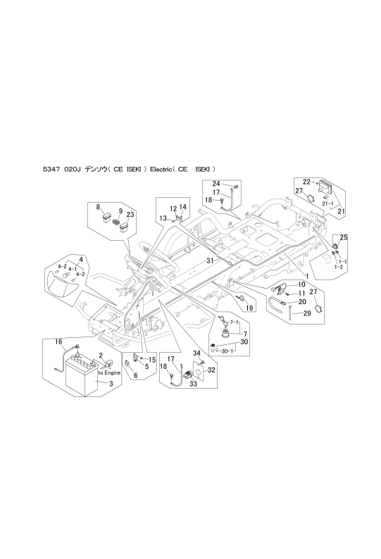 本体 FIG6 電装(CE ISEKI)