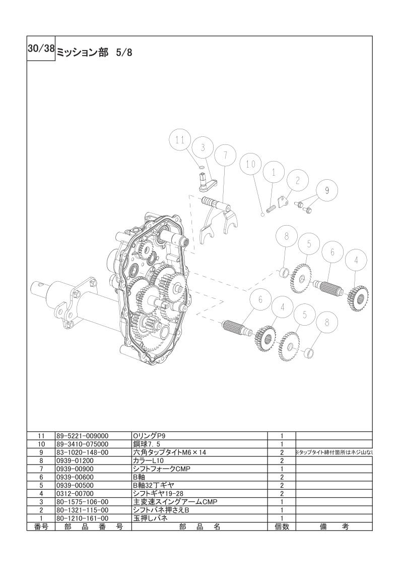ミッション部 5/8