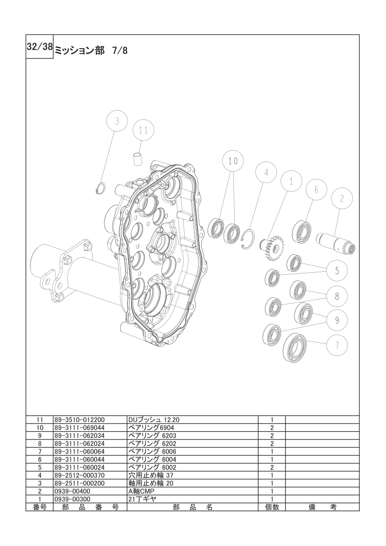 ミッション部 7/8