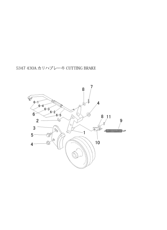本体 FIG32 刈刃ブレーキ