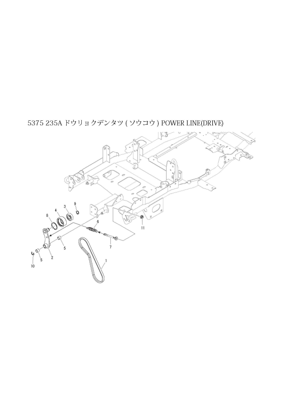 本体 FIG13 動力伝達(走行)