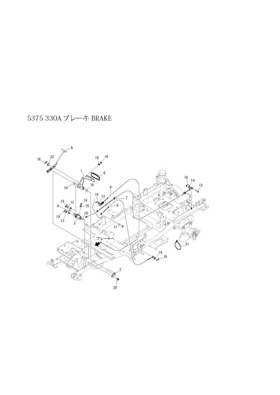 本体 FIG21 ブレーキ