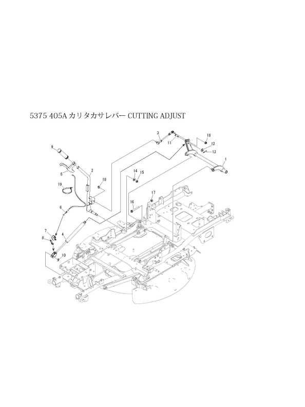 本体 FIG26 刈高レバー