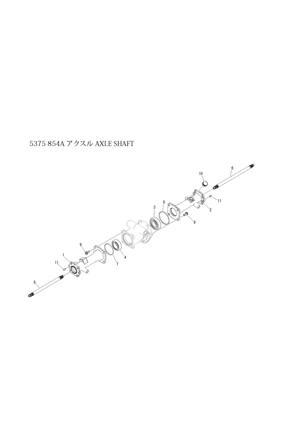 フロントアクスル FIG4 アクスル