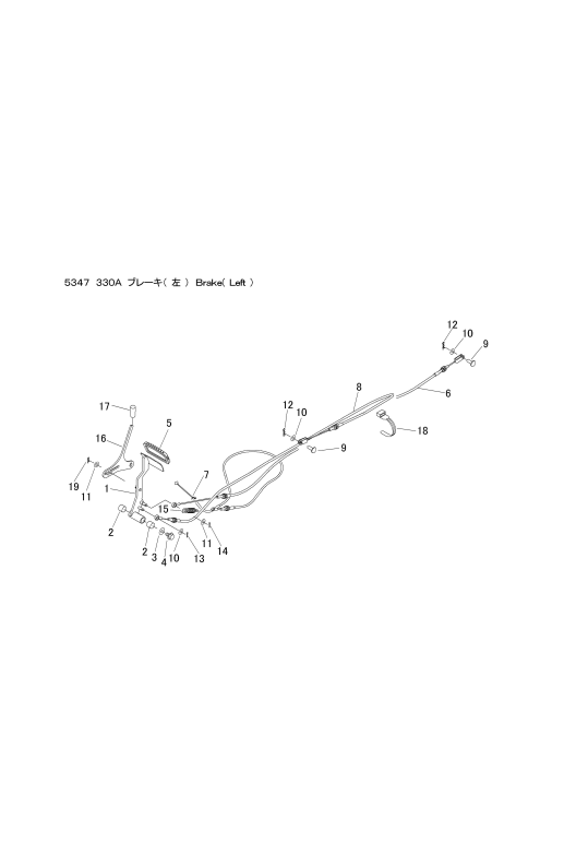 本体 FIG23 ブレーキ(左)