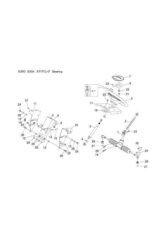 本体 FIG18 ステアリング