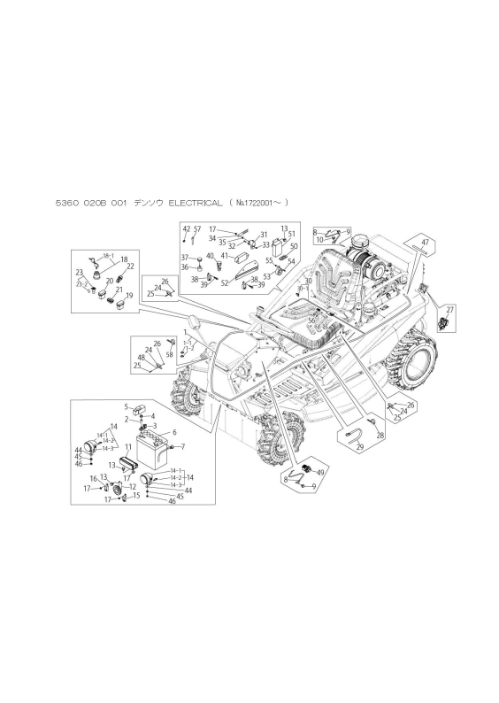 本体 FIG4 電装(NO.1722001～)