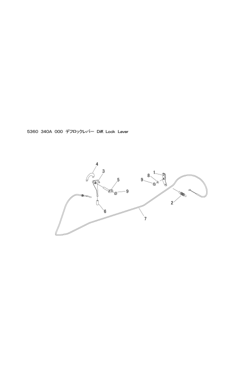 本体 FIG26 デフロックレバー