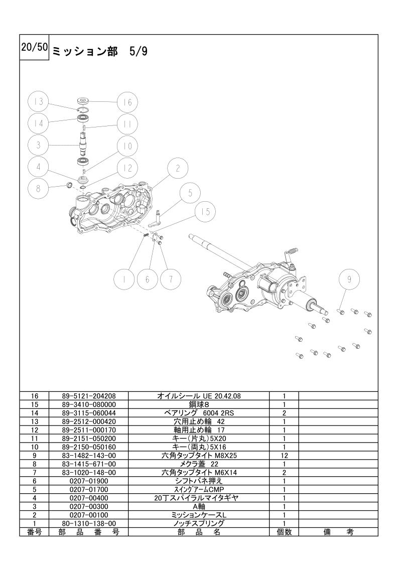 ミッション部 5/9