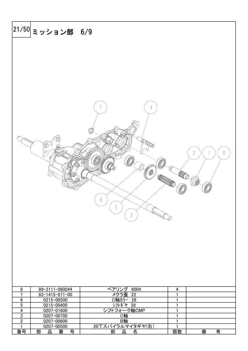 ミッション部 6/9