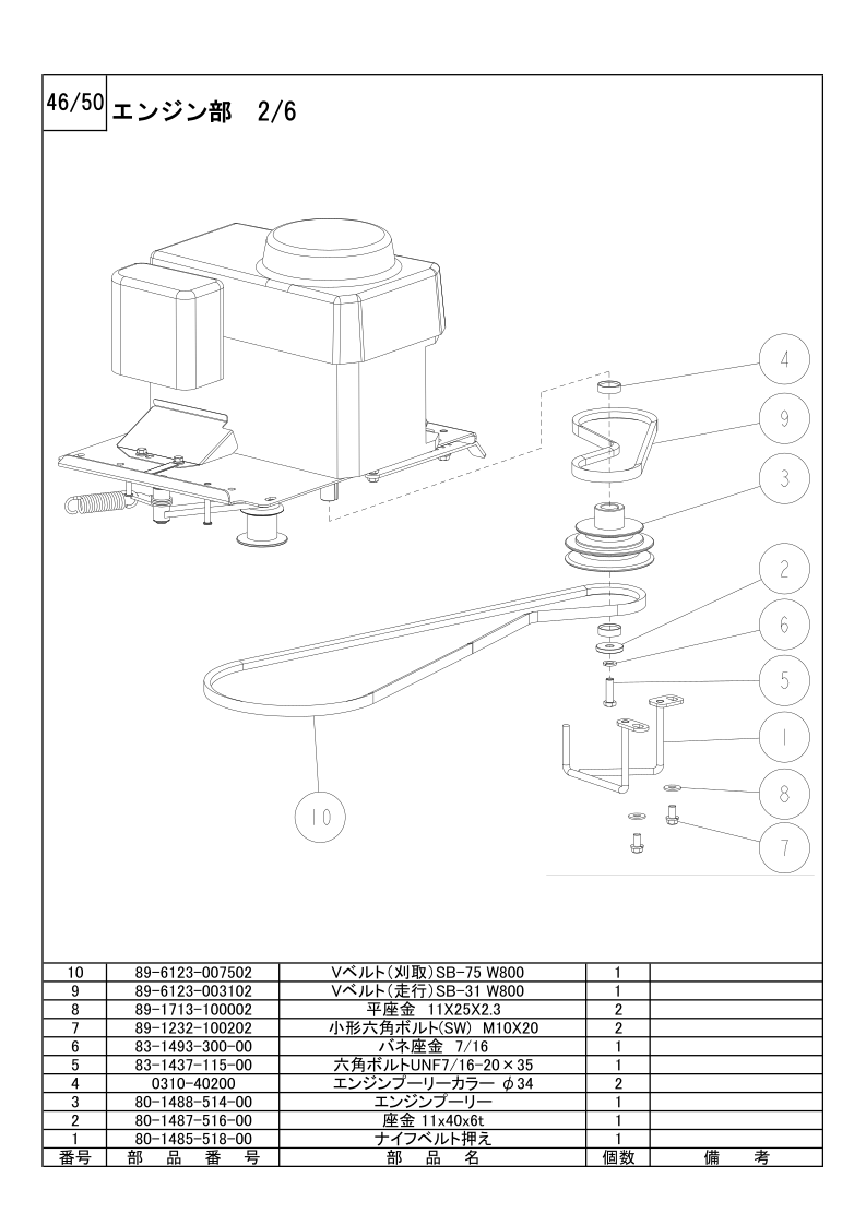 エンジン部 2/6