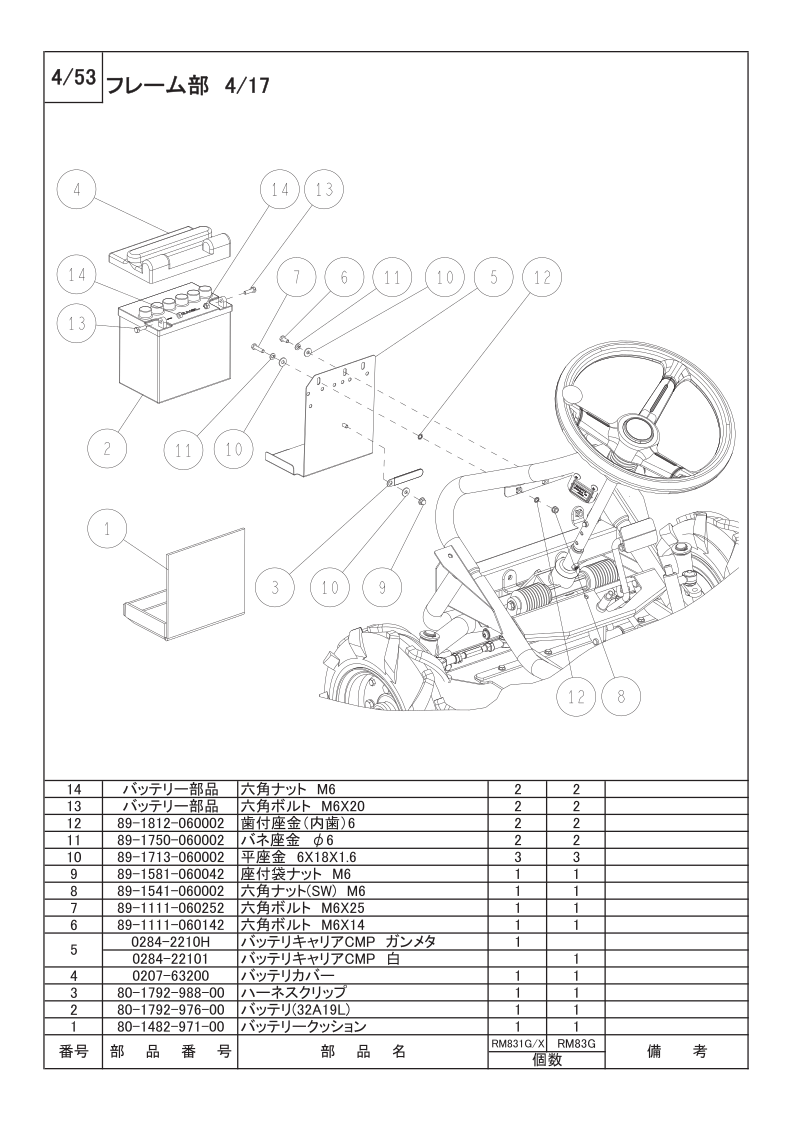 フレーム部 4/17