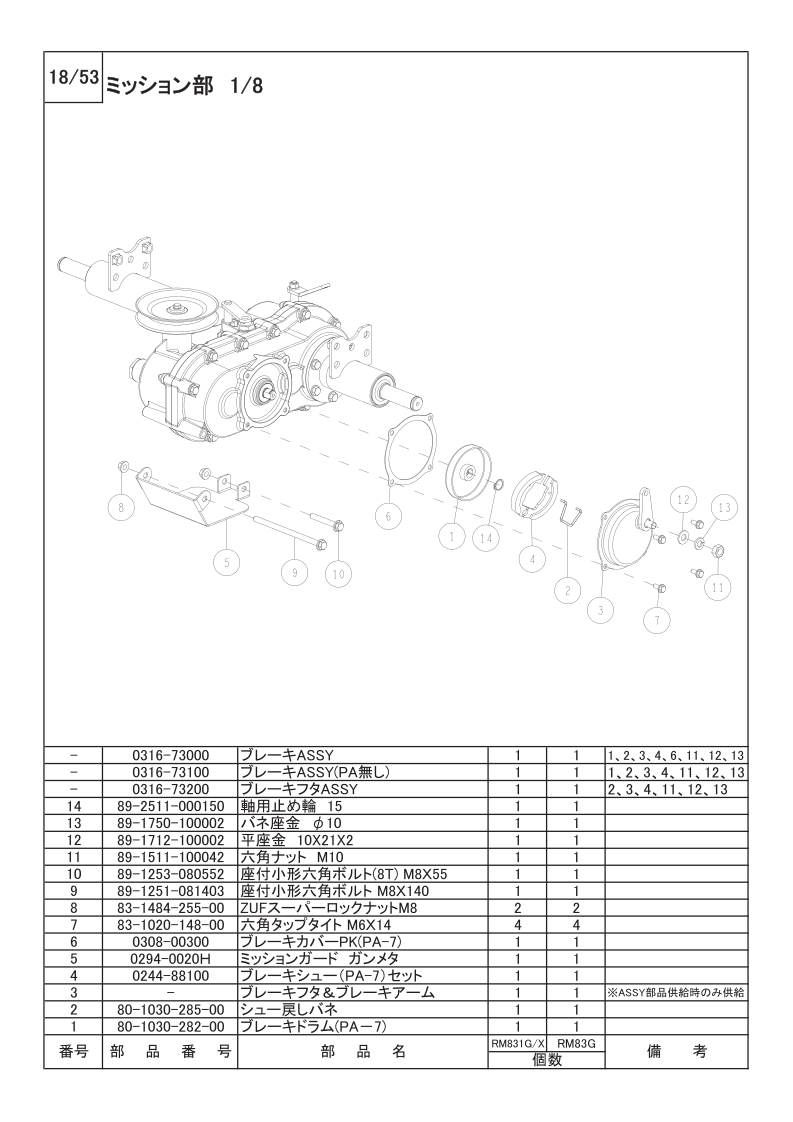 ミッション部 1/8