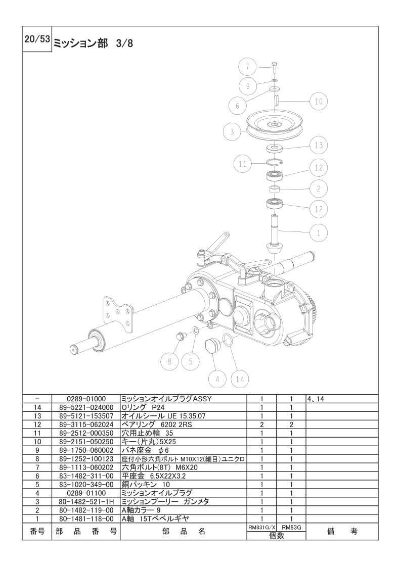 ミッション部 3/8