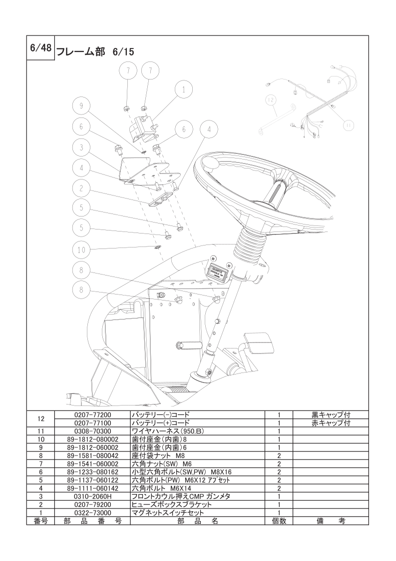フレーム部 6/15