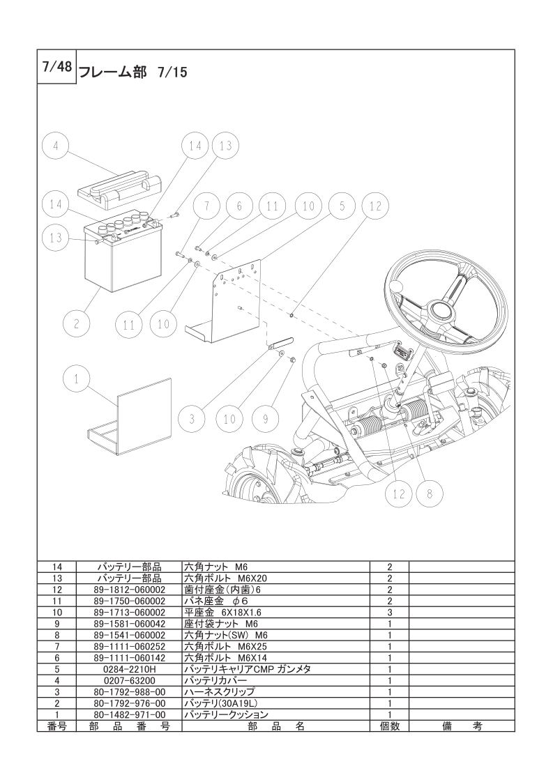フレーム部 7/15