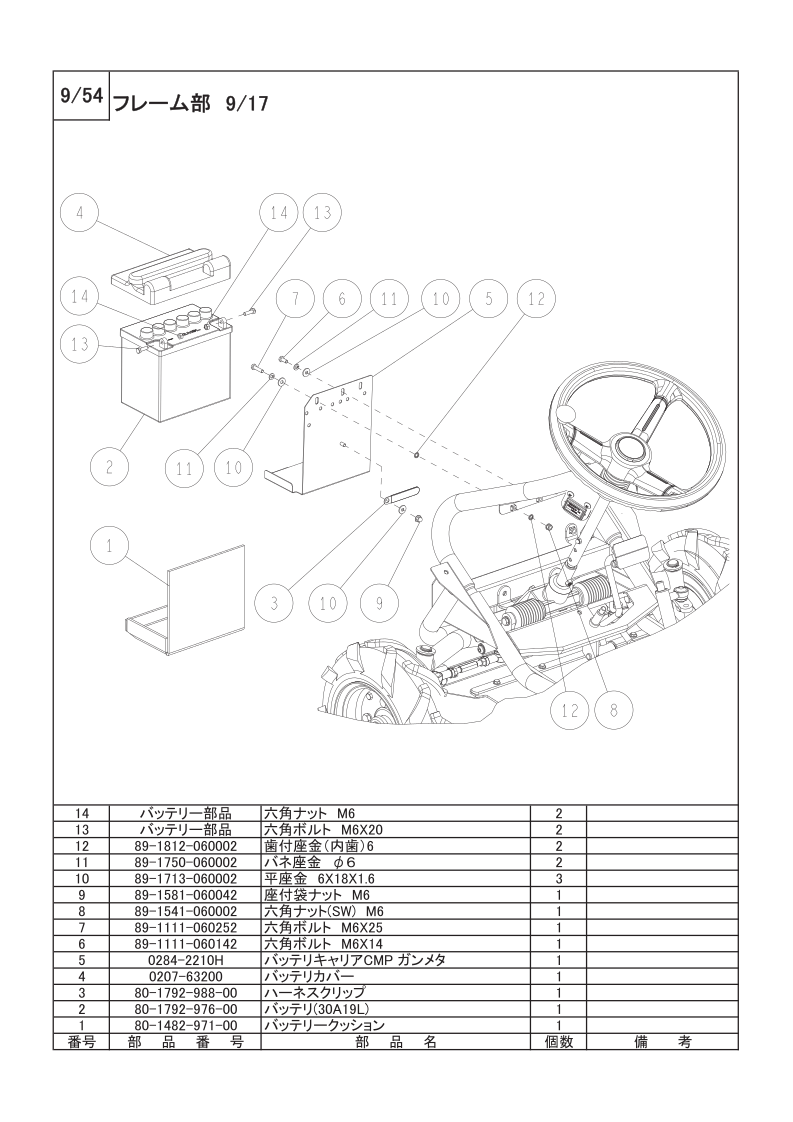 フレーム部 9/17