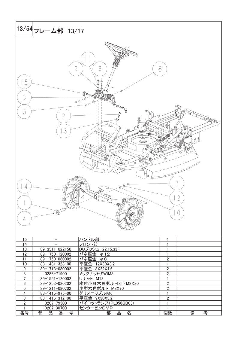 フレーム部 13/17