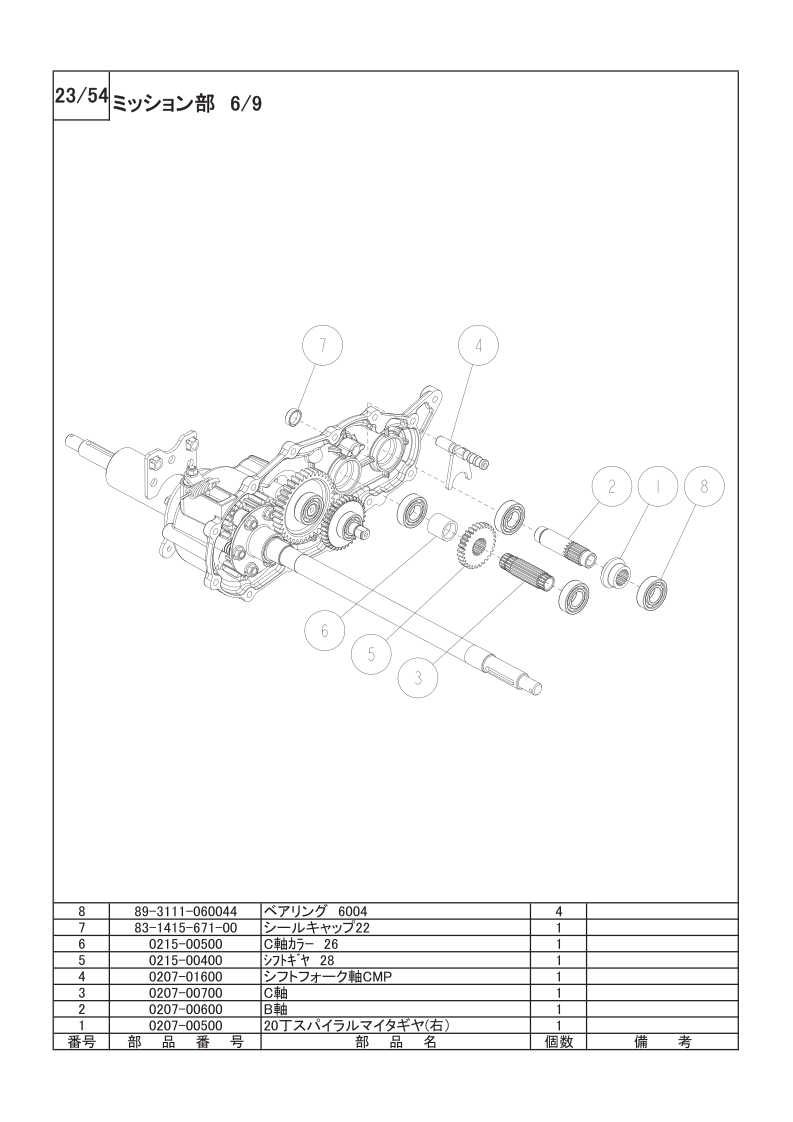 ミッション部 6/9