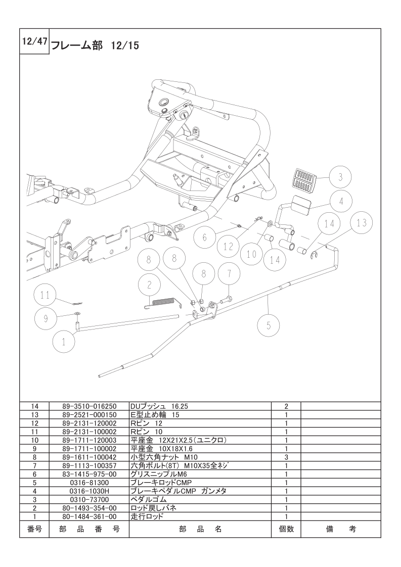 フレーム部 12/15