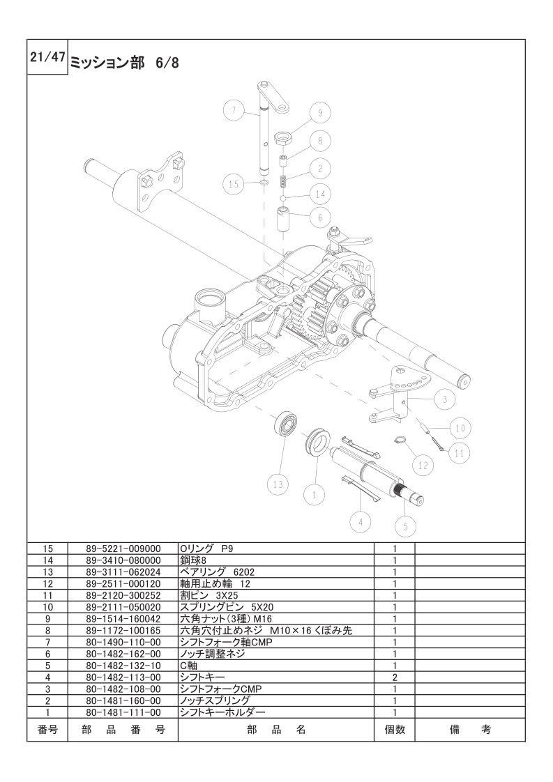 ミッション部 6/8