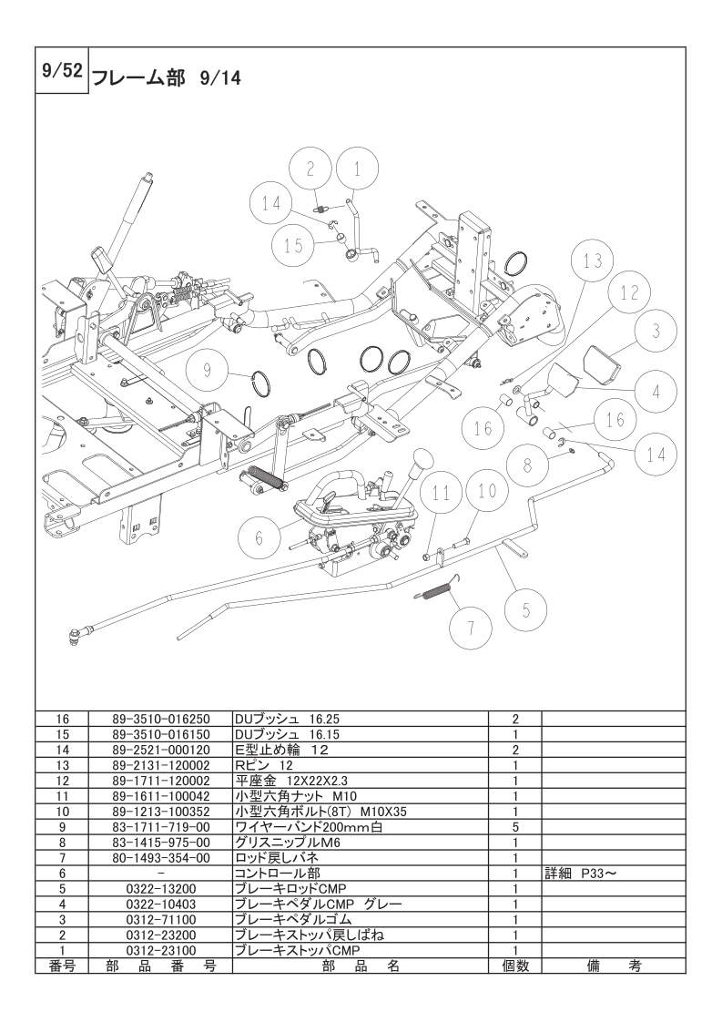 フレーム部 9/14