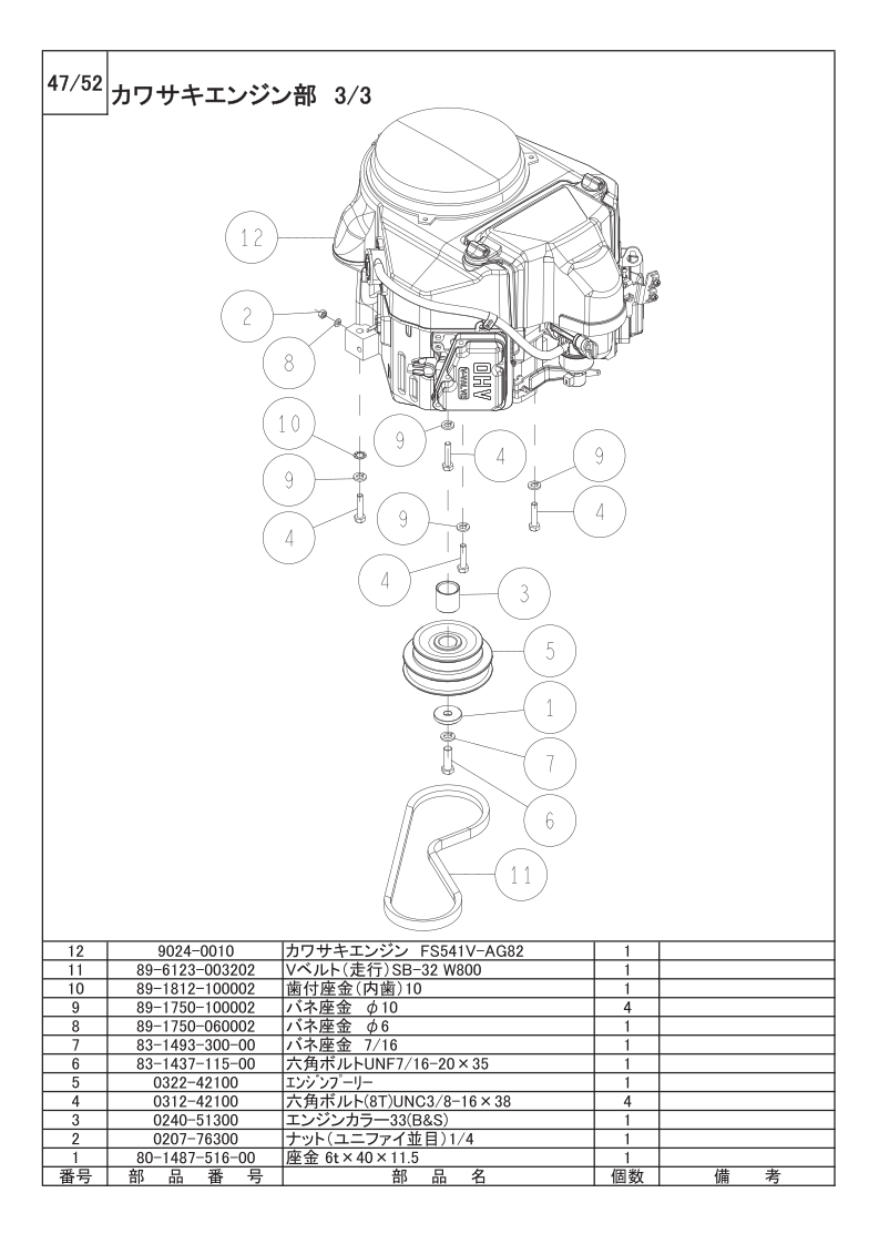カワサキエンジン部 3/3